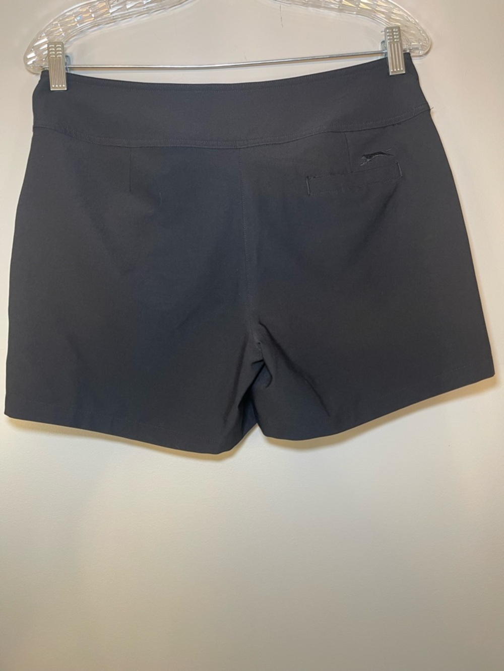 Slazenger Black High-Waist Performance Shorts - Picture 6 of 7